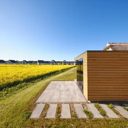 Reetland Am - Luxusplus Reetdachvilla Mit 4 Schlafzimmern, Sauna Und Kamin G14 Dranske