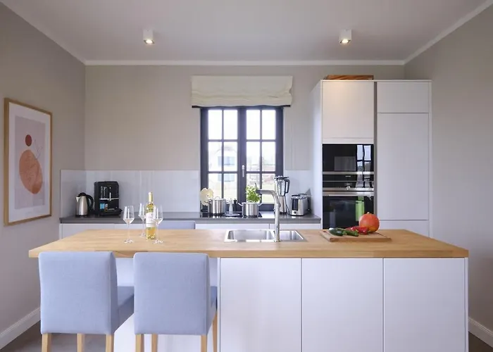 Вилла Reetland Am - Luxusplus Reetdachvilla Mit 4 Schlafzimmern, Sauna Und Kamin G14